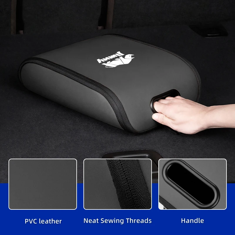 

Car storage Velcro leather ball shoe bag For Suzuki Jimny Swift Grand Vitara Ignis DZire Alto Baleno Spacia Xbee Swace Across