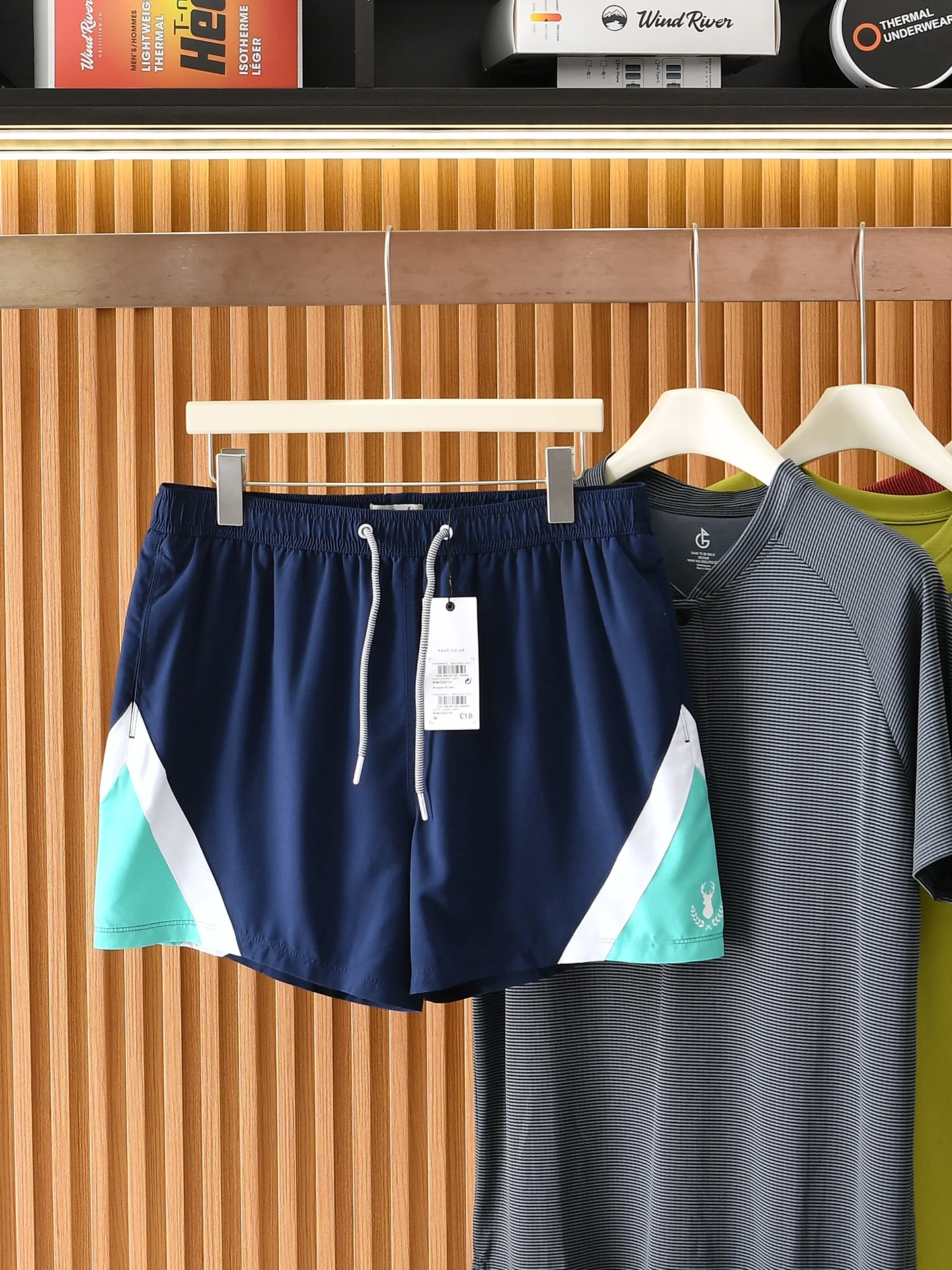 Nordic Outdoor Casual Quick Dry Beach Shorts Men's Women's Stand Cutover Color Match Sports Leisure Summer Pants Shorts