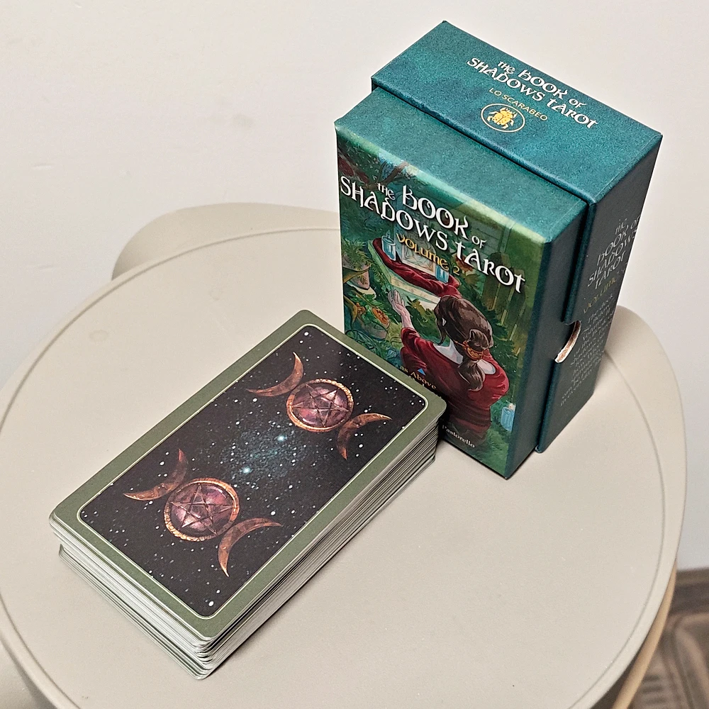 

Book of Shadows Tarot Volume 2: So Below – Modern Wiccan Tarot Deck, 78 Cards for Everyday Magic 12*7cm, Packed in Rigid Box