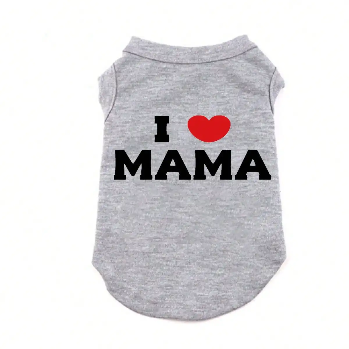 1 PC Summer Breathable Pet Vest for Small to Large Dogs, Cats, Bichons, Bulldogs, Pomeranians, My Love MAMA Print