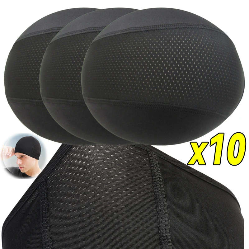 

Cycling Cap Quick Dry Anti-UV Sports Hats Cooling Skull Caps Helmet Liner Sweat Caps for Men Women for Outdoor Bike Running Hats