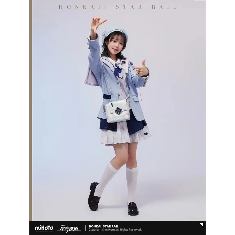 DY20MiHoYo 公式オリジナル Honkai: スターレール 3 月 7 日 PU バッグテーマ印象シリーズショルダーバッグ女性女の子 Gifts25