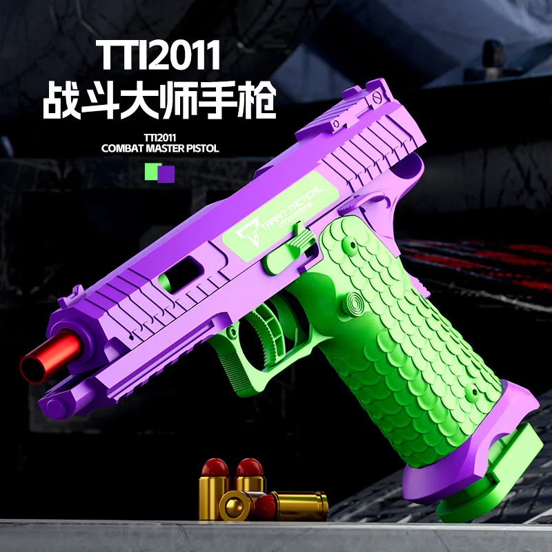 Combat Master 2011 Launcher with Soft Bullet Ejection - Compatible with Toy Guns