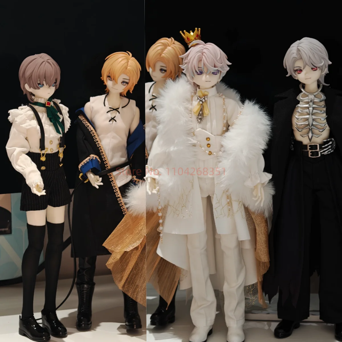 

Genuine Eternal Night Scar Series Bjd Blind Box Special Six Posable Dolls Trendy Toy Mdoel Decorat Mystery Box Collcetion Gift