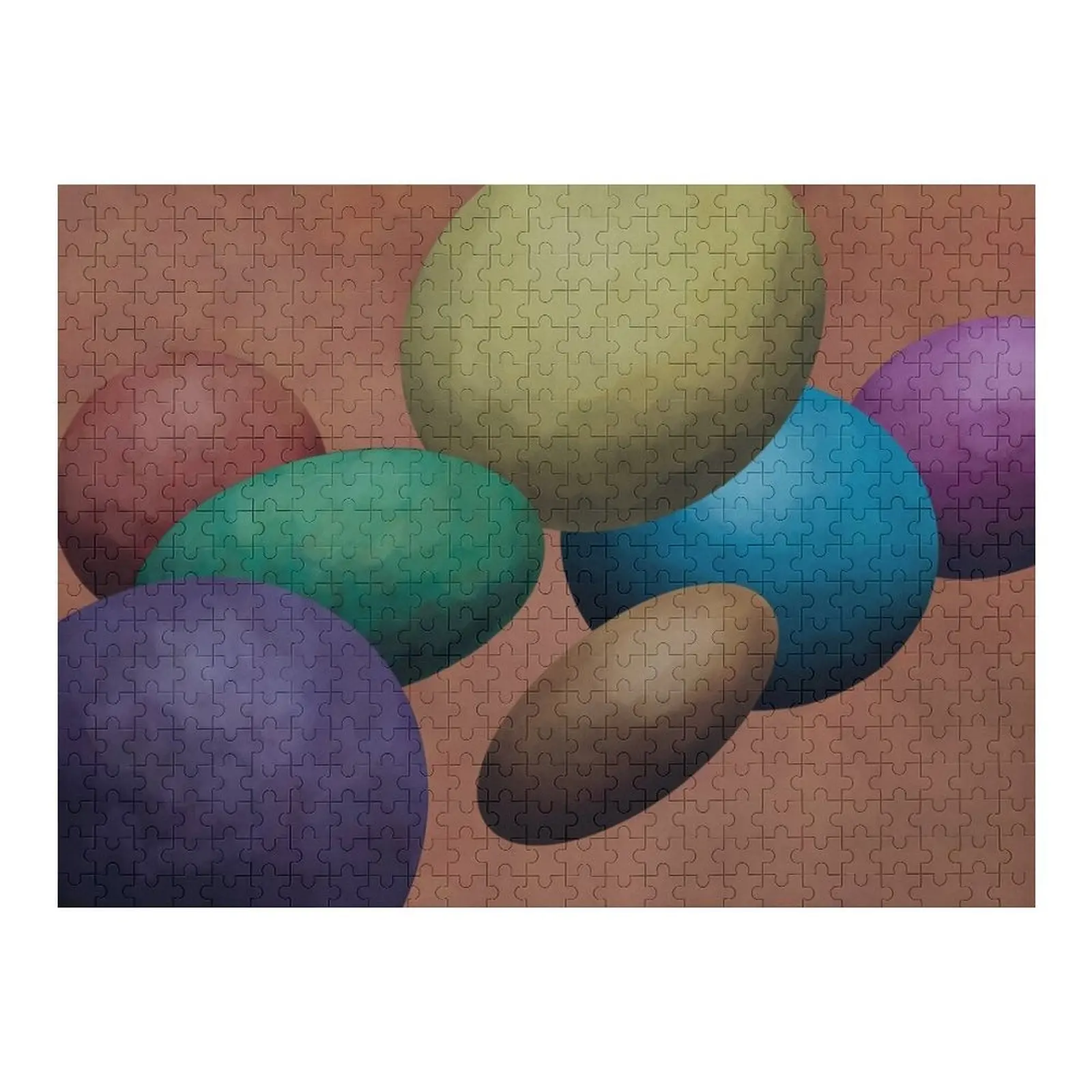 

River Rocks Jigsaw Puzzle Name Wooden Toy Personalized Name Puzzle