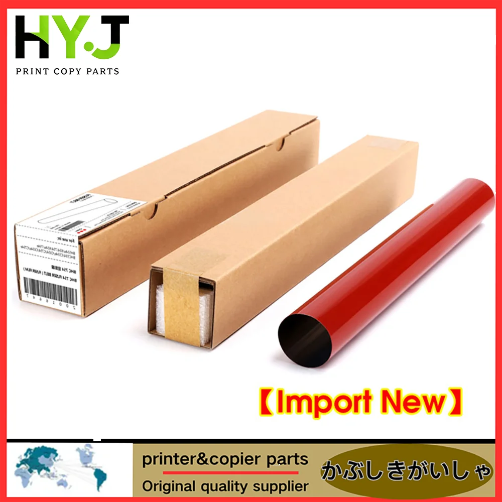 

OEM C654e Fuser Film For Konica Minolta BHC554 C654e C754 C554e C654 C754 fuser Belt Fuser Film sleeve #C754 fuser fixing film