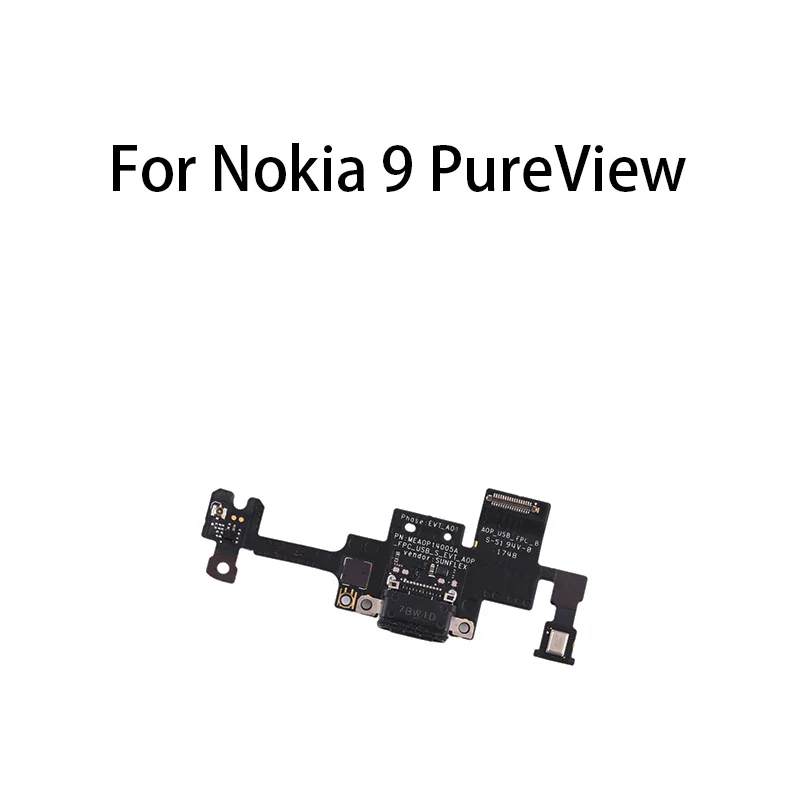 

USB Charge Port Jack Dock Connector Charging Board Flex Cable For Nokia 9 PureView