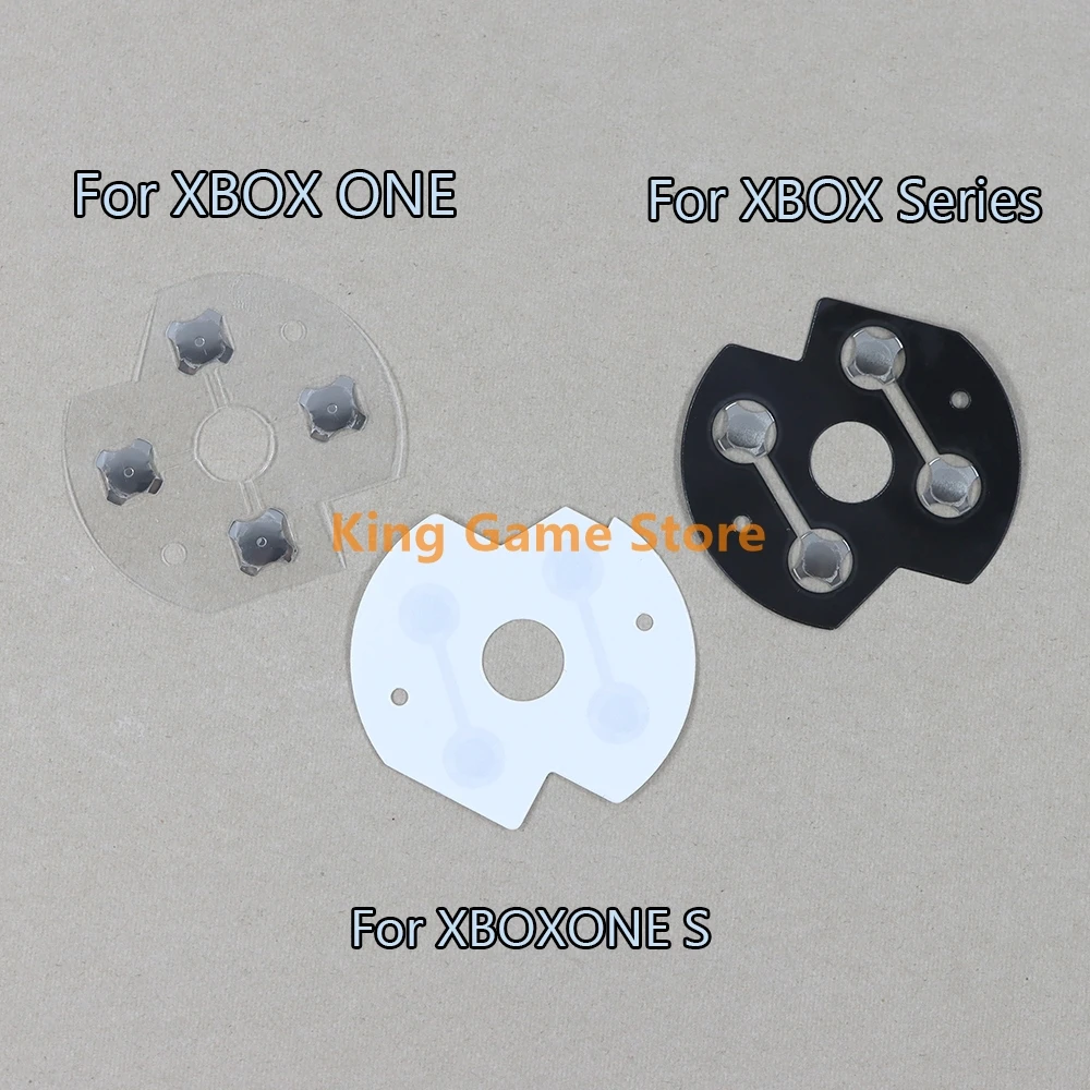 2pcs Repair parts For XBOXONE Series Controller D Pad Buttons Metal Dome Conductive Film Sticker replacement For Xbox one Slim