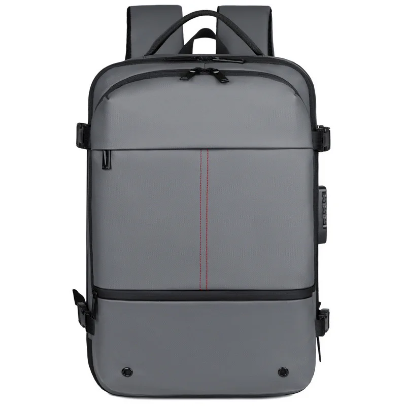 Travel Men Backpack Large Capacity school Backpack Expanded Hiking backpack 17 inch Laptop Business for Pumps vacuum compression