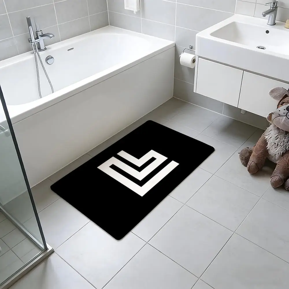 Premium Comfort S-Serge Luten Floor Mat Absorbent Floor Mat Non-Slip Entrance Rug for Bathrooms Restrooms and Toilets