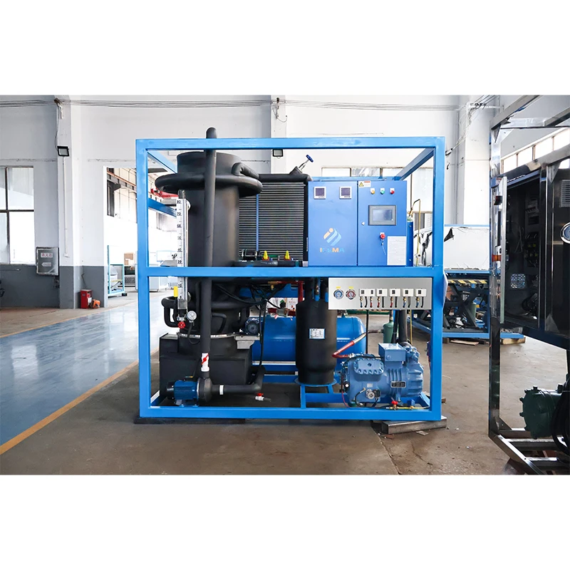 ICEMA Tube Ice Machine Ice Tube Maker Machine for Business Pump CE Single Phase 1 T 3T 15T 5 Tone 10ton/day 5000kg 24hours