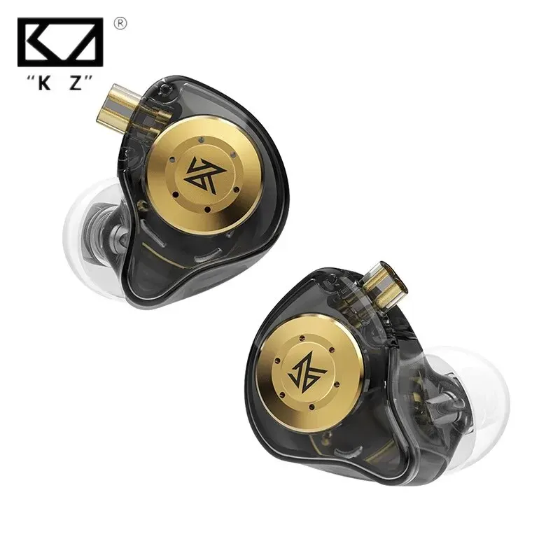 KZ EDX -ért Erőtan Fülhallgató HIFI Basszista earbuds óra Búzakalász Képellenőrző Élegáns játékos Nesz cancelling headse