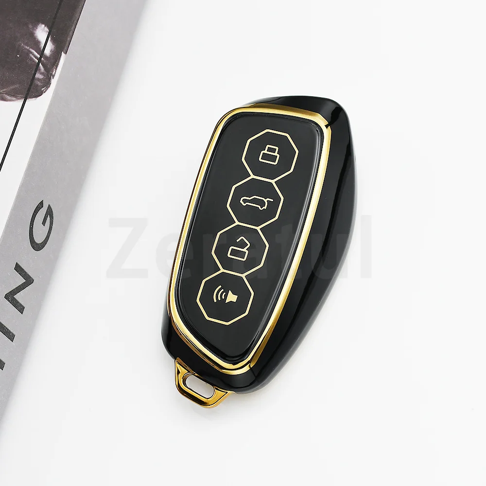 TPU Auto Car Key Case Cover for Great Wall Haval H3 H6 H9 2024 H-DOG Owl Dragon Max Protection Shell Fob Holder Accessorries view 3