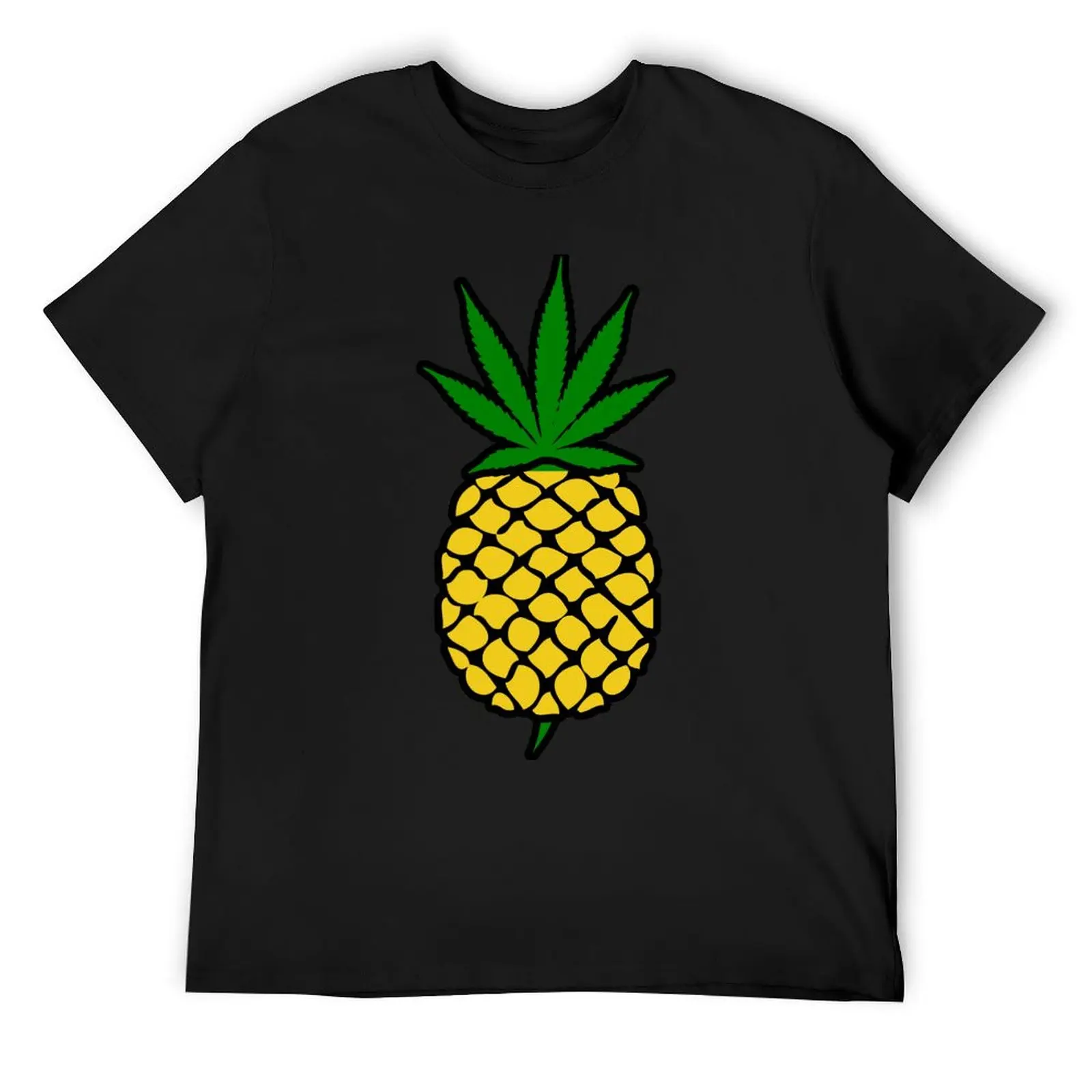 

Pineapple Weed Leaf (Fold Up) Shirt T-Shirt oversizeds luxury designer Aesthetic clothing t shirts men