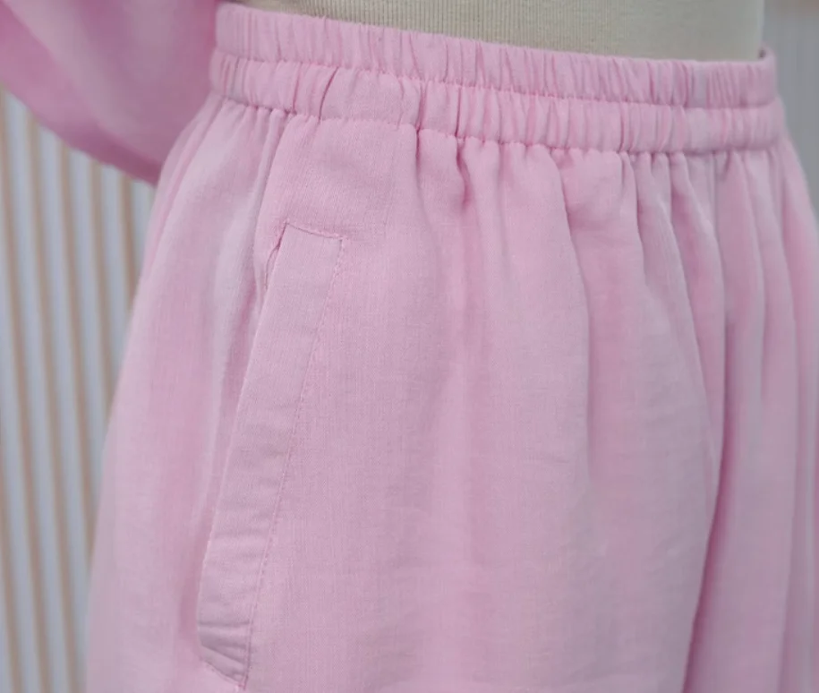 Immagine 6: Pantaloni da Tai Chi Kung Fu in cotone e lino da uomo e da donna, 25 colori, per Wing Chun, arti marziali, yoga e meditazione