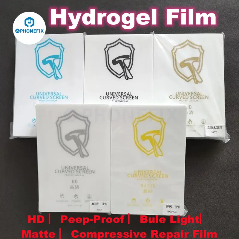 filme de hidrogel para tela do telefone protetor tpu hd matte privacidade protecao geada folha de hidrogel para lamina maquina de corte a laser 01