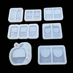 Various of Player Silicone Epoxy Resin Mold Jewelry Tools Jewelry Accessories Earring Moulds Pedant Mould