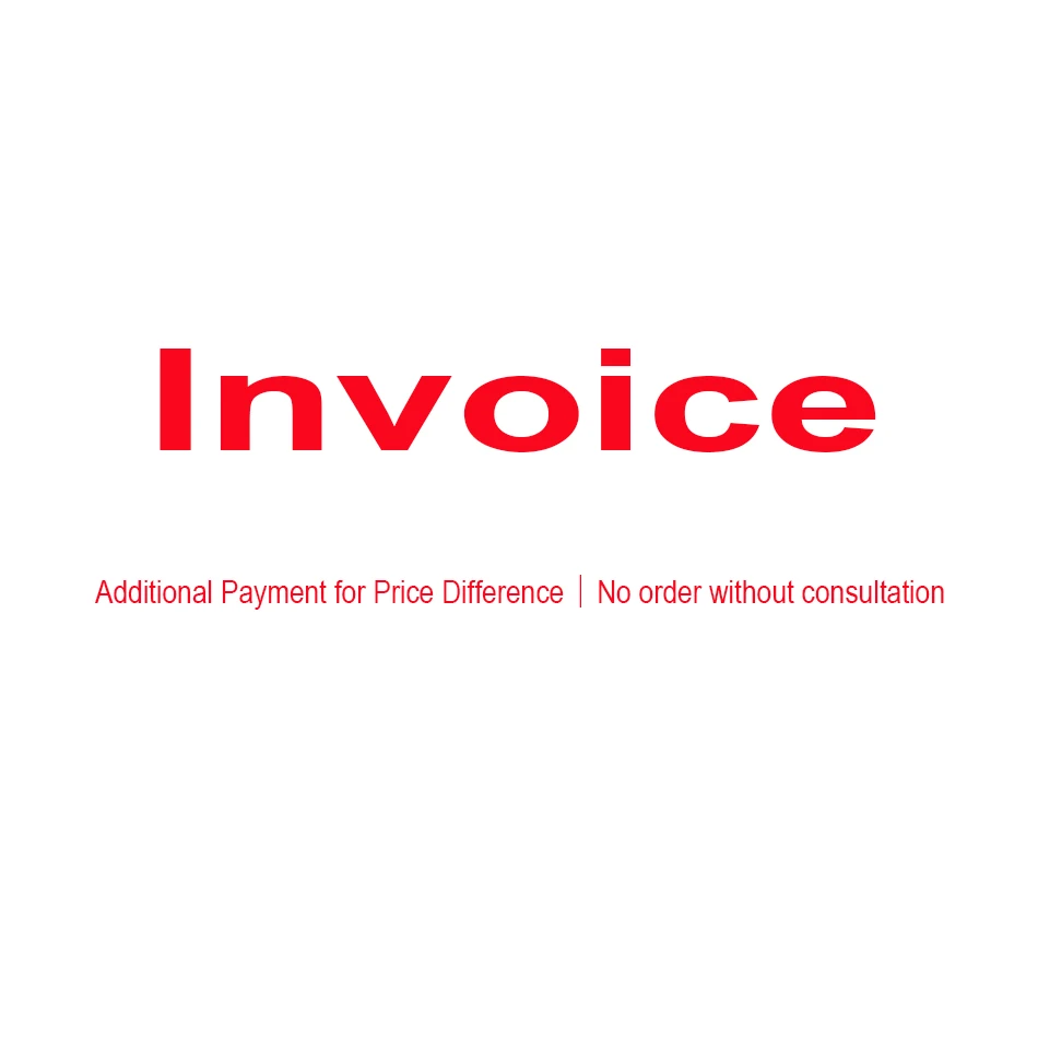 Additional Payment for Price Difference｜No order without consultation