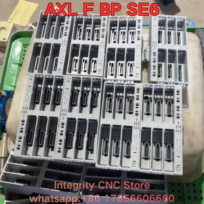 Second-hand AXL F BP SE6 PLC module 1088136 functional test is normal
