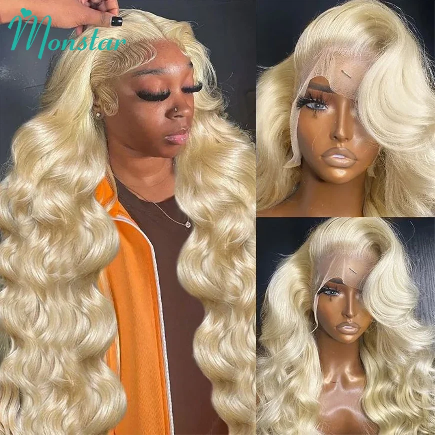 300 High Density 30 40 Inches 613 Hd Lace Frontal Wig 13x6 13x4 Blonde Human Lace Front Wig Vietnamese Body Wave Human Hair Wigs