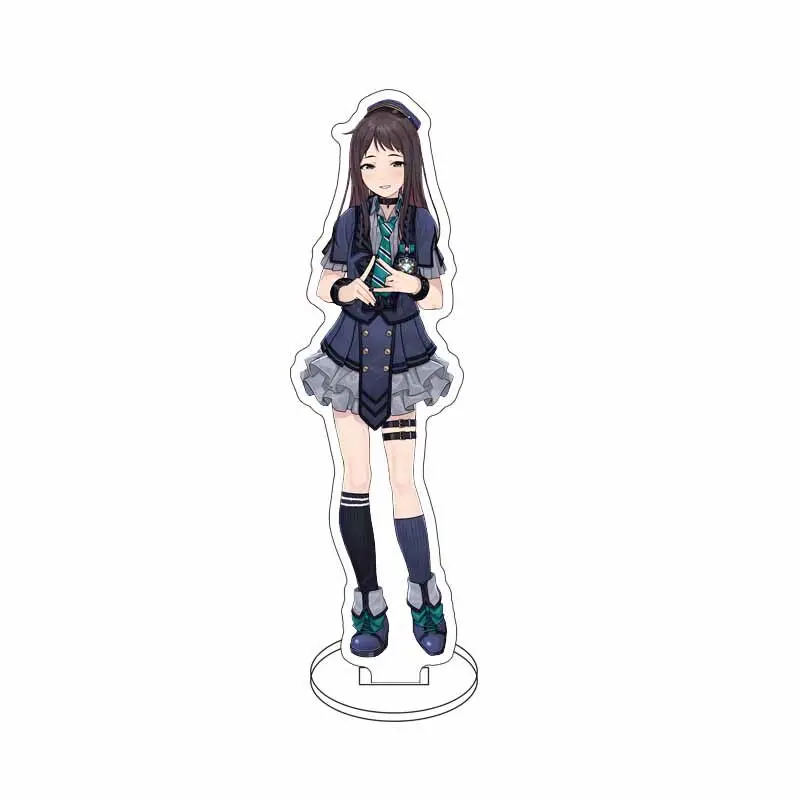 16CM Anime GIRLS BAND CRY Diamond Dust Figure Hina Rin Nana Ai Iseri Nina Awa Subaru Acrylic Stand Cos Ornaments Cute Gifts view 2