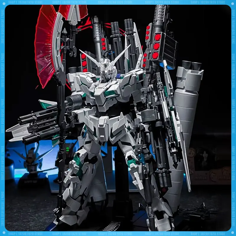 

Новая модель MENGHU MGEX RX-0 Ver Ka 1/100, полноразмерный бронированный скелет Единорога, сборный набор, фигурка, пластиковая модель, игрушка, подарок