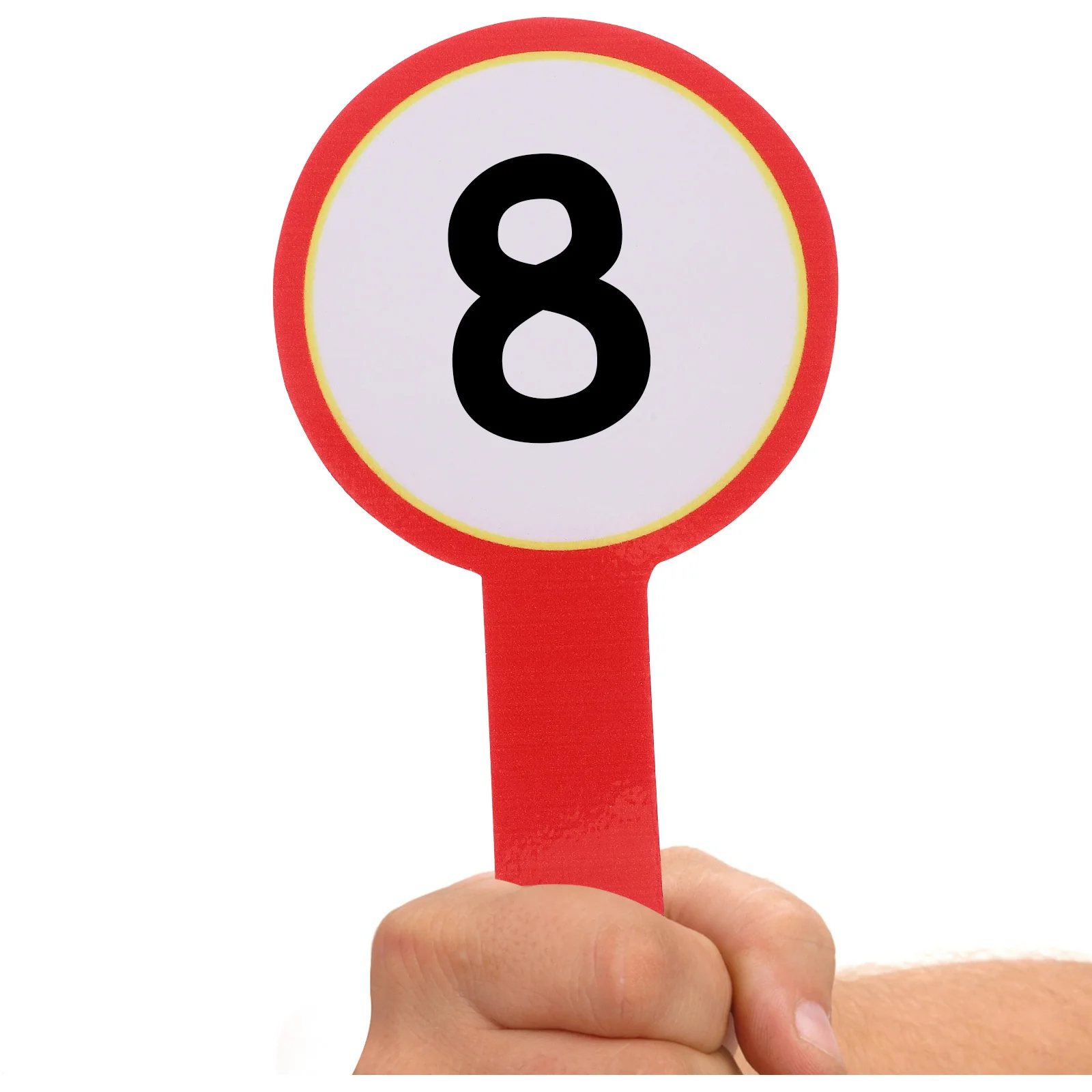 10 قطعة لوحات النتائج الفارغة المحمولة سطح أملس الجافة محو مجداف لوحات للألعاب التصويت التهديف قابلة لإعادة الاستخدام لوحة النتائج #1