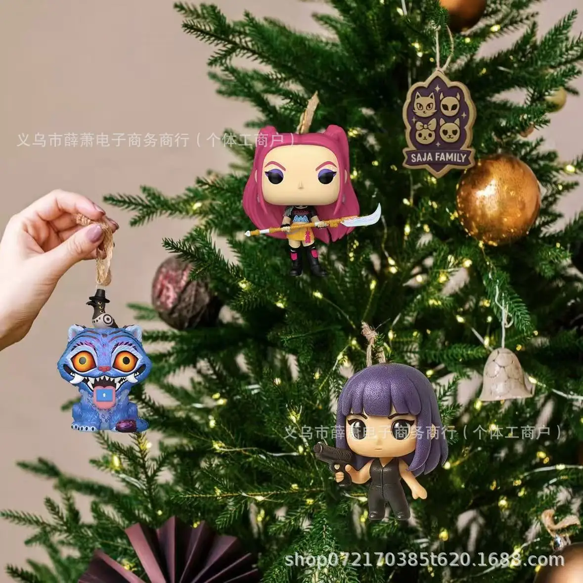 

Новый Kpop Demon Hunters Адвент-календарь K Pop Demon Hunters Rumi Mira Zoey Tiger Рождественский обратный отсчет Адвент-календарь Подарок 24 дня