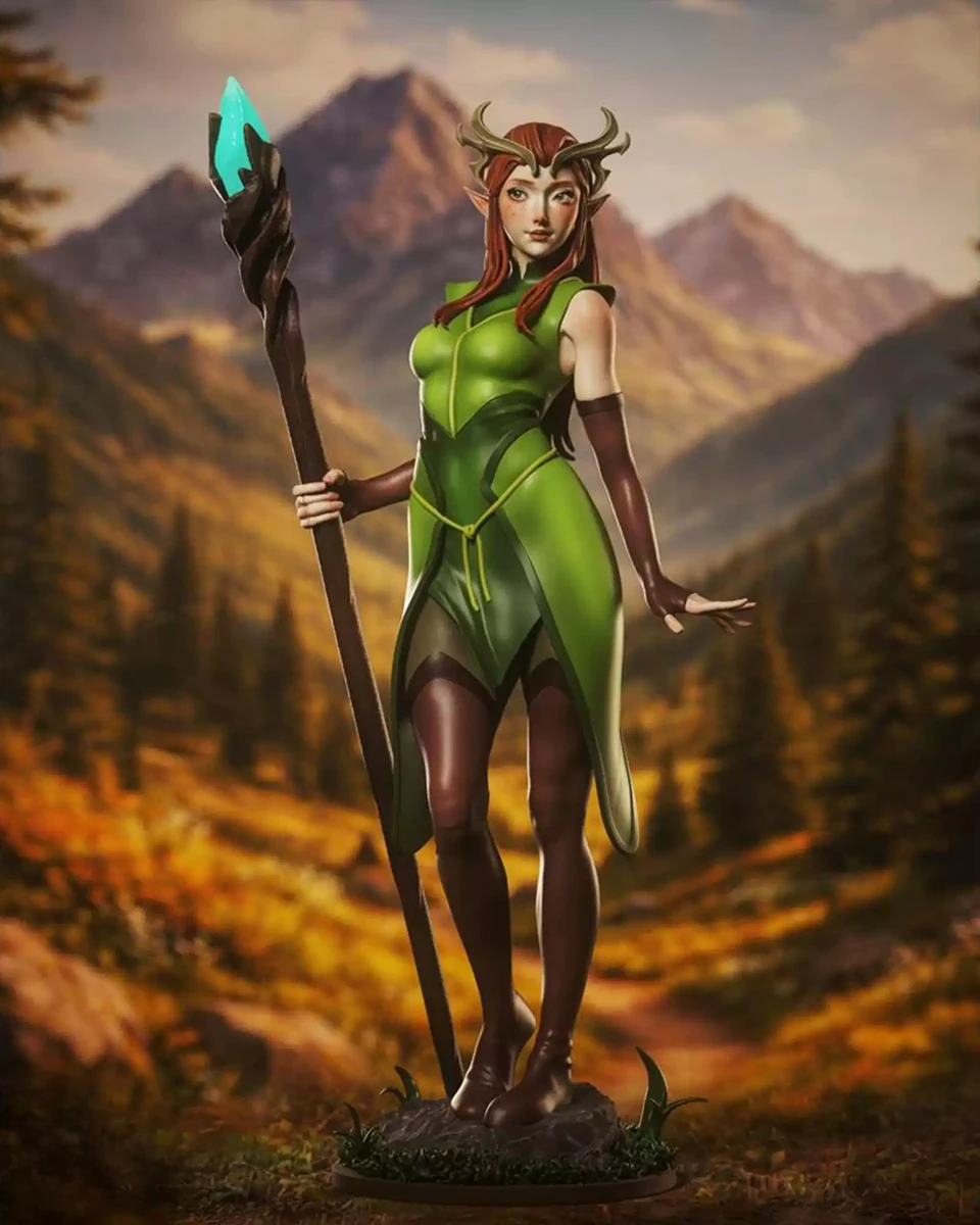 

1/18 1/24 Keyleth 3D Print Resin Model Garage Kit Unpainted High-Detail Miniature Figure