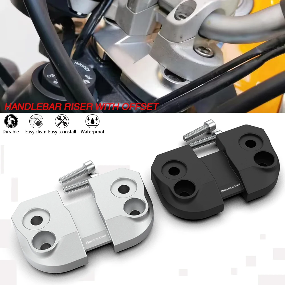 

For Ducati Scrambler 400 800 1100 All Years 2016-2022 2023 2024 2025 Motorcycle Handle Bar 25MM Riser Clamp Handlebar Heighten