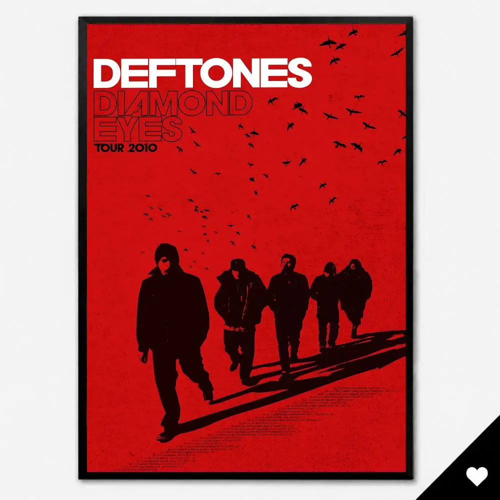 Band Metal D-Deftones Poster HD, abnehmbare Wandkunst, Geschenk für Schlafzimmer, Wohnzimmer, Studentenwohnheim, Büro, Gaming-Café, Bars – Detail 21
