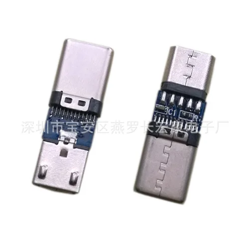 For USB MICRO 5PIN female to USB TYPE-C 24PIN male micro type-c adapter
