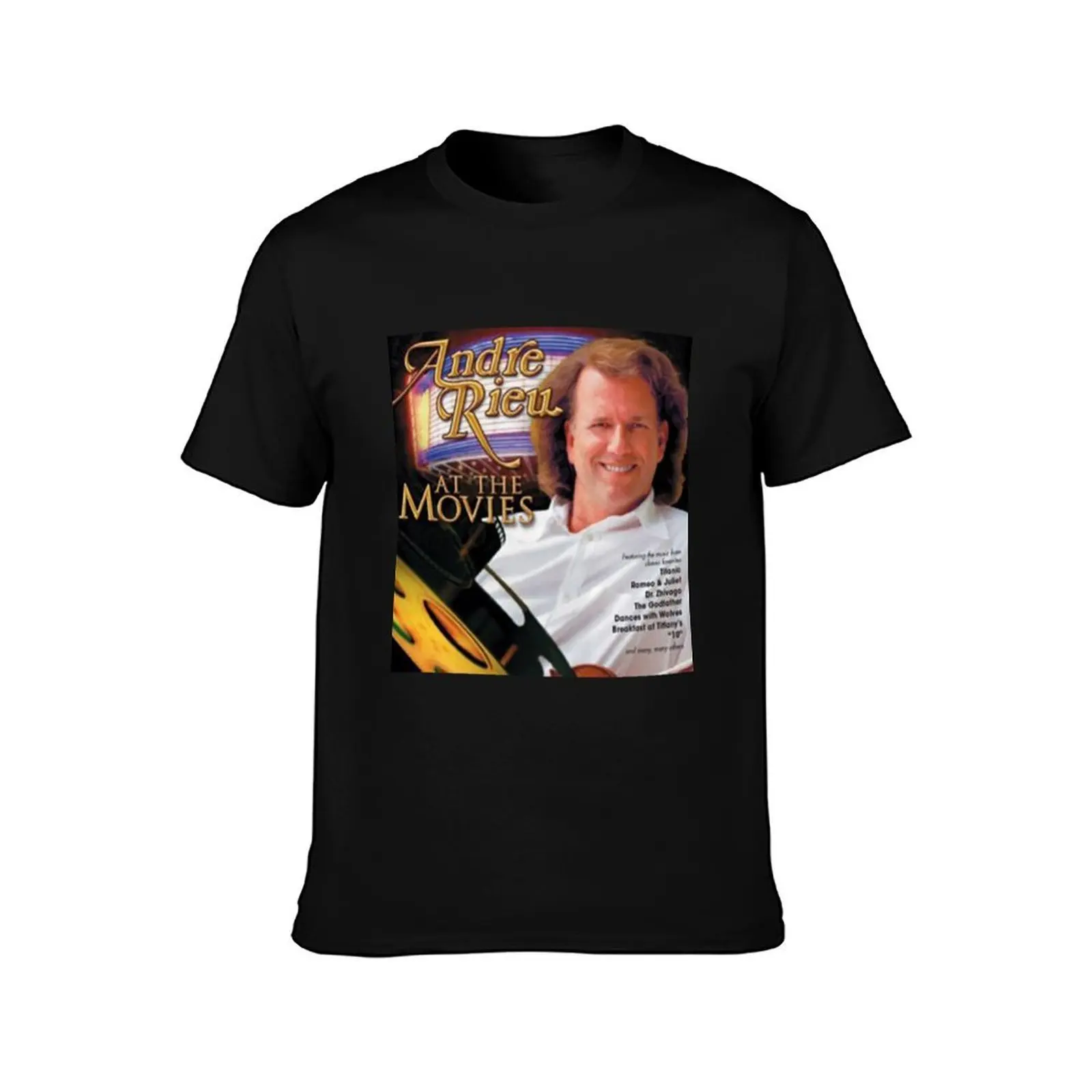 Andre Rieu Andre Rieu At The Movies T-Shirt Festival Short Sleeve T-Shirt