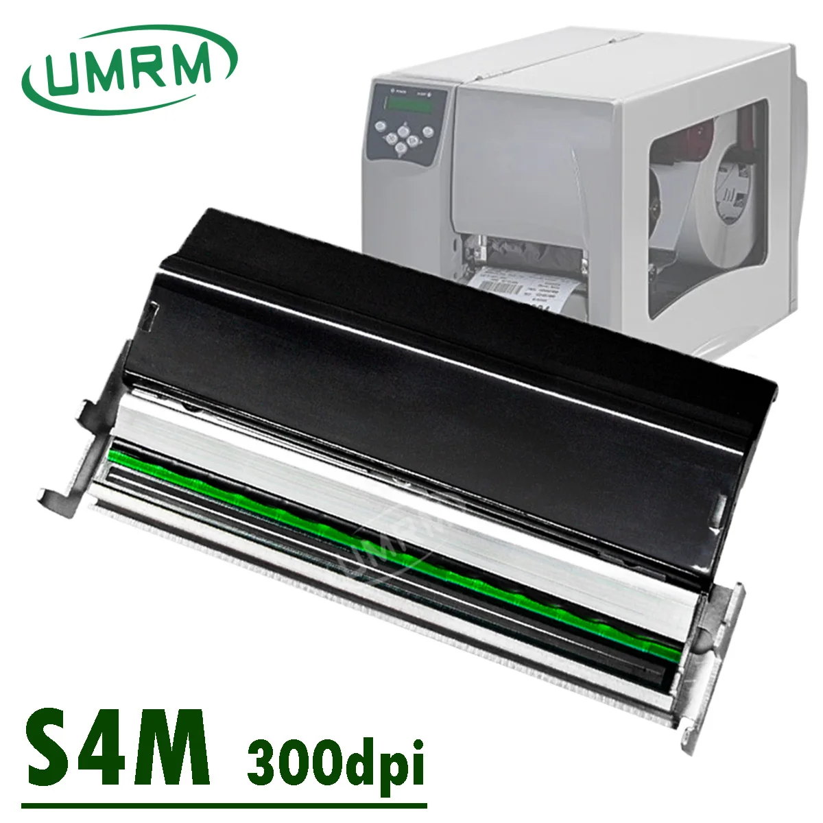 

300dpi S4M Printhead For Zebra Thermal Printers Head G41401M Barcode Labels QR Code Printing Parts Accessories High Resolution