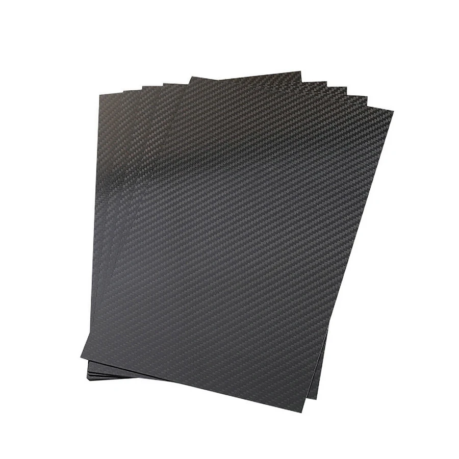 1PCS 400X500MM Matt Surface Carbon Fiber Plate Panel Sheets High Composite Hardness Material 3K Twill Plain Carbon Fiber Board