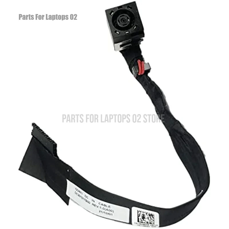 L 09DMWR DC Power Jack Charging Port Cable for Dell Alienware M17 R3 M17 R4 Connector Socket with Wire GDQ71 DC301016600