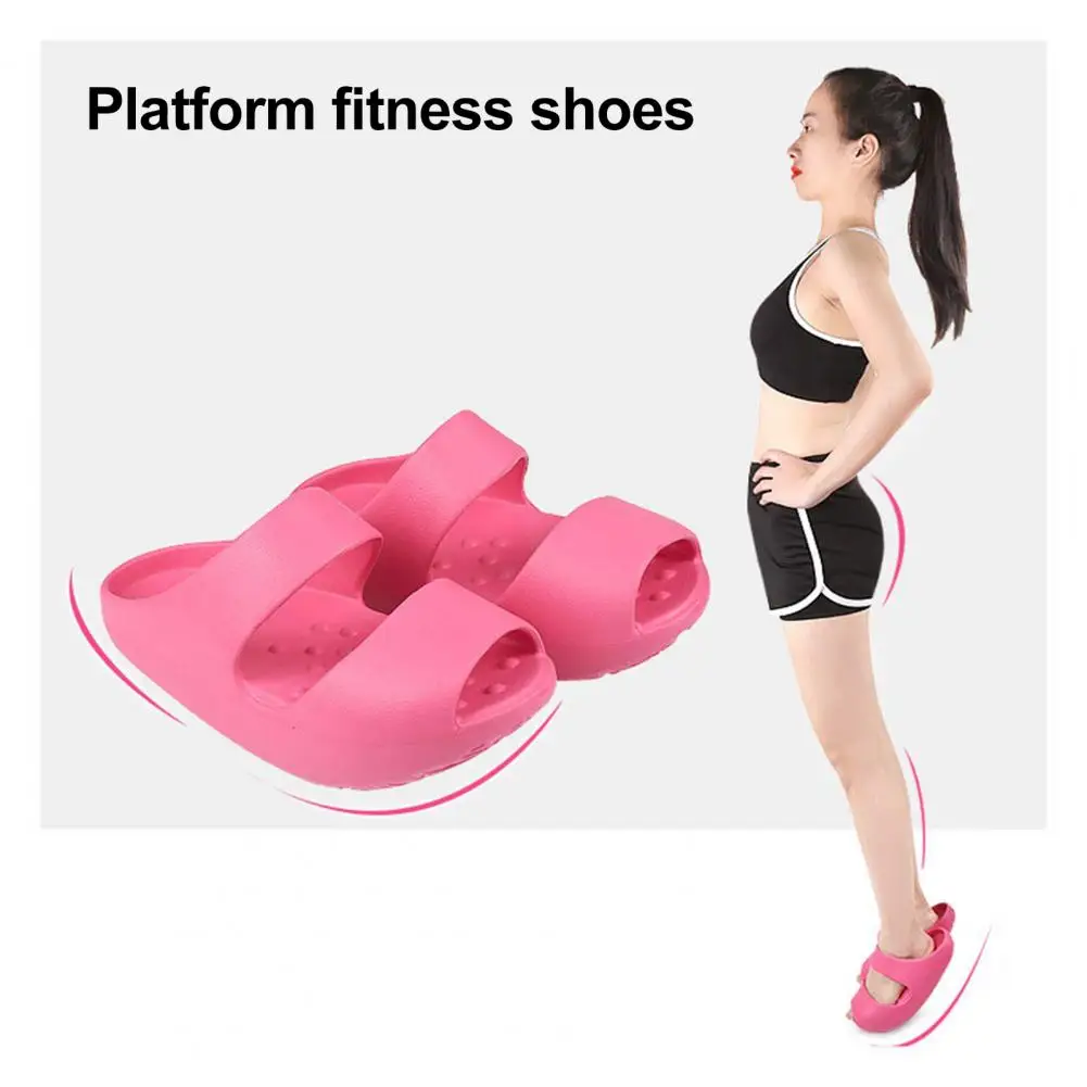 Swing Slippers Fitness Non-Slip Wedge Sandals EVA 1 Pair Massage Sports Shoes