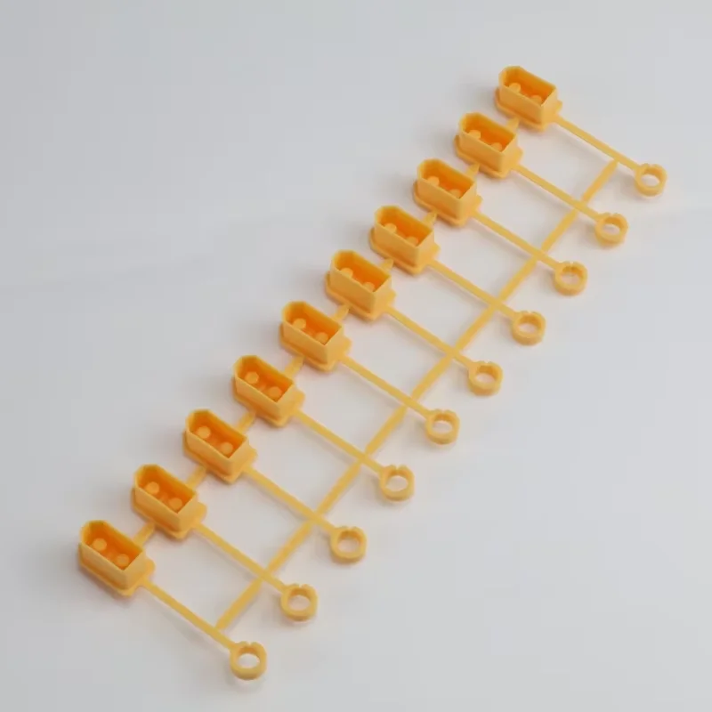 10 قطعة/الوحدة الأحمر البرتقالي XT60 التوصيل المطاط محطة معزول الغطاء الواقي قبعات مناسبة ل Rc يبو بطارية الغبار واقية قبعات #1