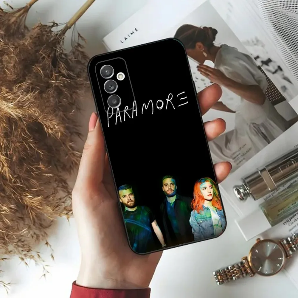 COOL Band Paramore  Phone Case For Samsung Galaxy A20,A21s,A22,A31,A32,A52,A53,A72,73,A80,A91 Soft Black Phone Cover