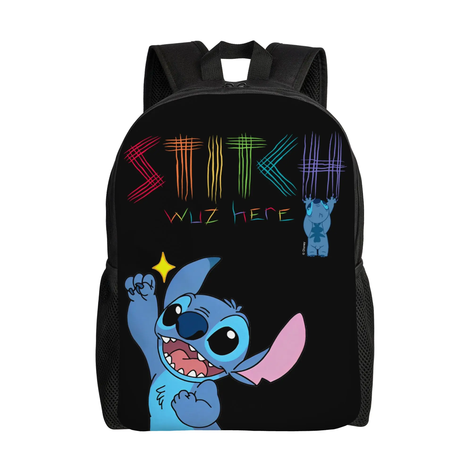 

Рюкзак Stitch GO с ручкой для переноски, для мужчин и женщин, стильный студенческий деловой рюкзак, милый легкий холщовый рюкзак для ноутбука