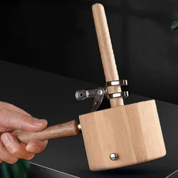 Bamboo Hand-held Suspension Moxibustion Box, Solid Wood Suspension Moxibustion Frame, Household Moxibustion Appliance