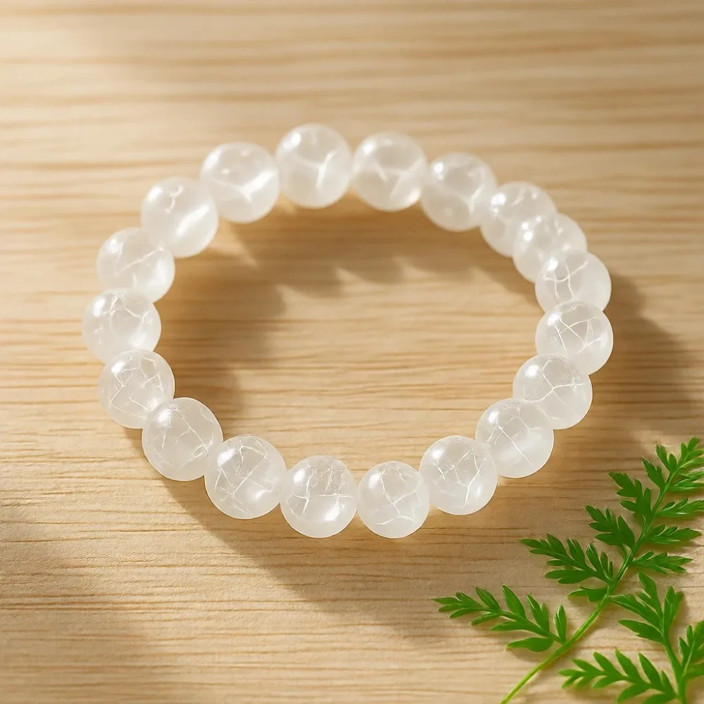 

Набор из 7200 стеклянных бусин 6 мм, 144 цвета, круглые, с эффектом кракле, для создания украшений своими руками: браслетов, ожерелий, серег