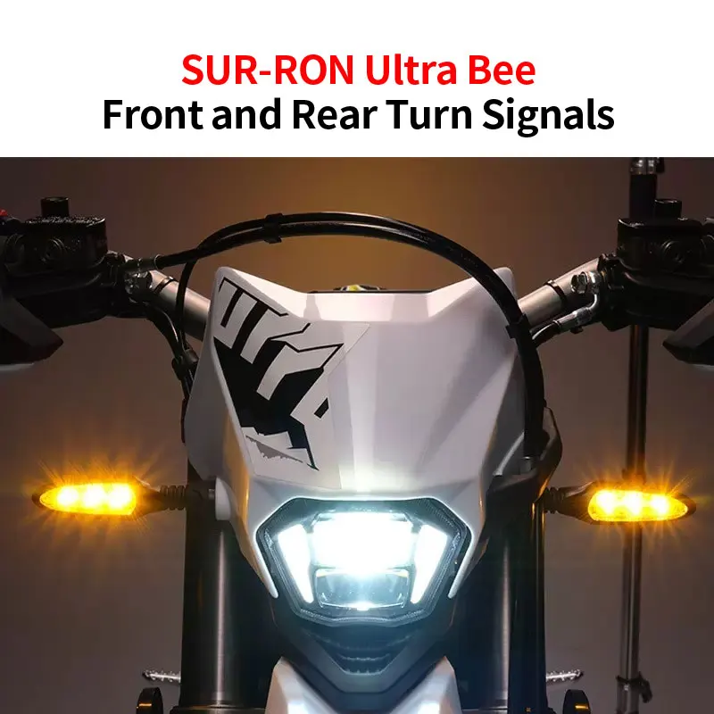 

For SURRON Ultra Bee Front and Rear Turn Signals Assemblies sur ron Off-road Dirtbike Original Accessories SUR-RON