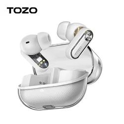 Original TOZO Bluetooth In-ear Earbuds Earphones with Dual Mics ENC Noise Cancel Support APP EQs Fast Charging Waterproof