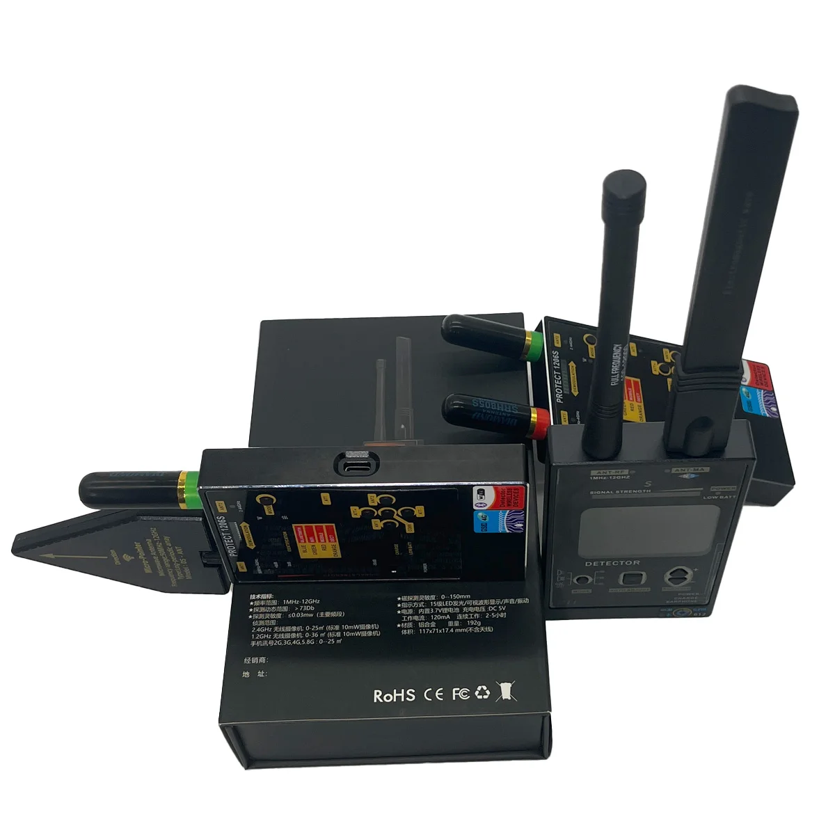 

Многофункциональный детектор наблюдения, высокоскоростное сканирование 2000/сек для GPS-трекеров и беспроводных скрытых камер, анти-сапи-гаджеты