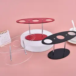 1Pcs 아크릴 아이스크림 디스플레이 랙 스시 롤 디스플레이 스탠드 결혼식을위한 DIY 아이스크림 콘 홀더 생일 파티 크리스마스