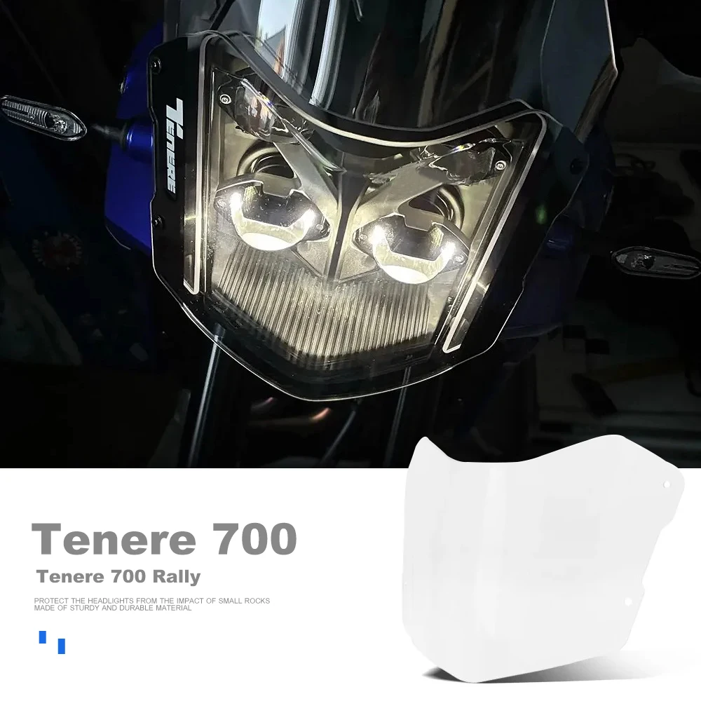 

New TENERE 700 Front Headlight Protector Guard Lense Cover For YAMAHA Tenere 700 Rally Tenere700 T7 2025 Motorcycle
