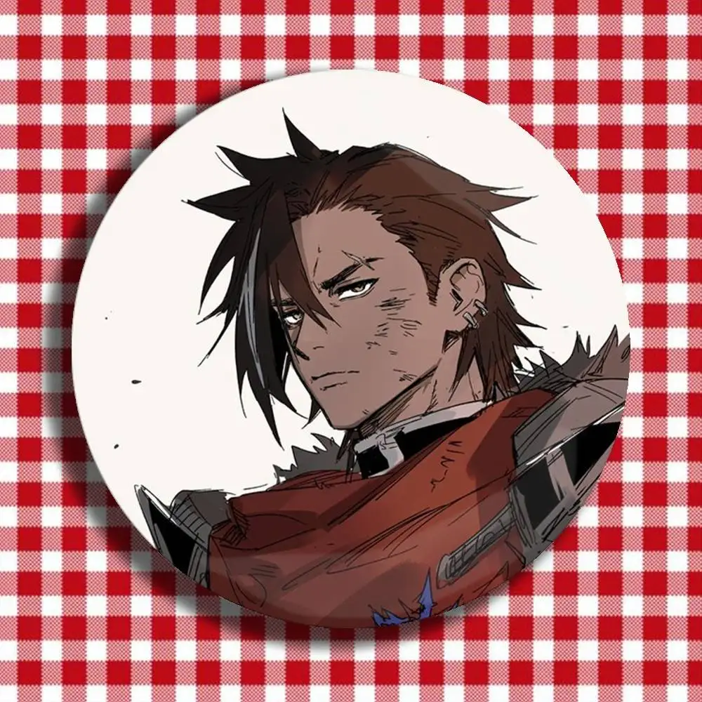 Sentenced to Be a Hero Xylo Forbartz Badge Stage Brooches on Backpack Clothes Round Enamel Pins for Jewelry Gift Bag Accessory