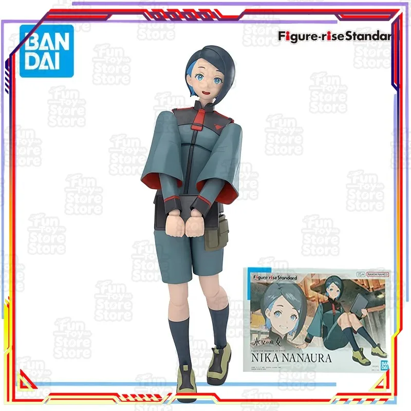 

BANDAI Figure-rise Series Nika Nanura Anime Action Figure Assembly Model Toy Collectible Desktop Decoration Ornament Official