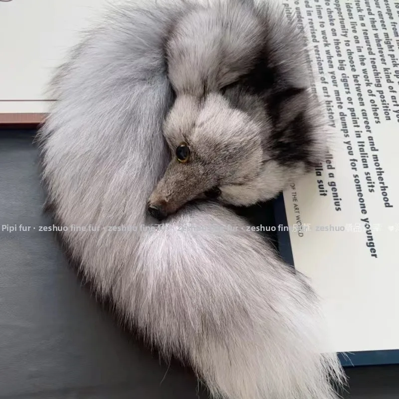 

Fox Head and Tail Accessories, Plush Clothing, Cos Props, Personalized Artwork